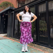 Flora Skirt - Orchid