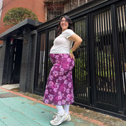 Flora Skirt - Orchid