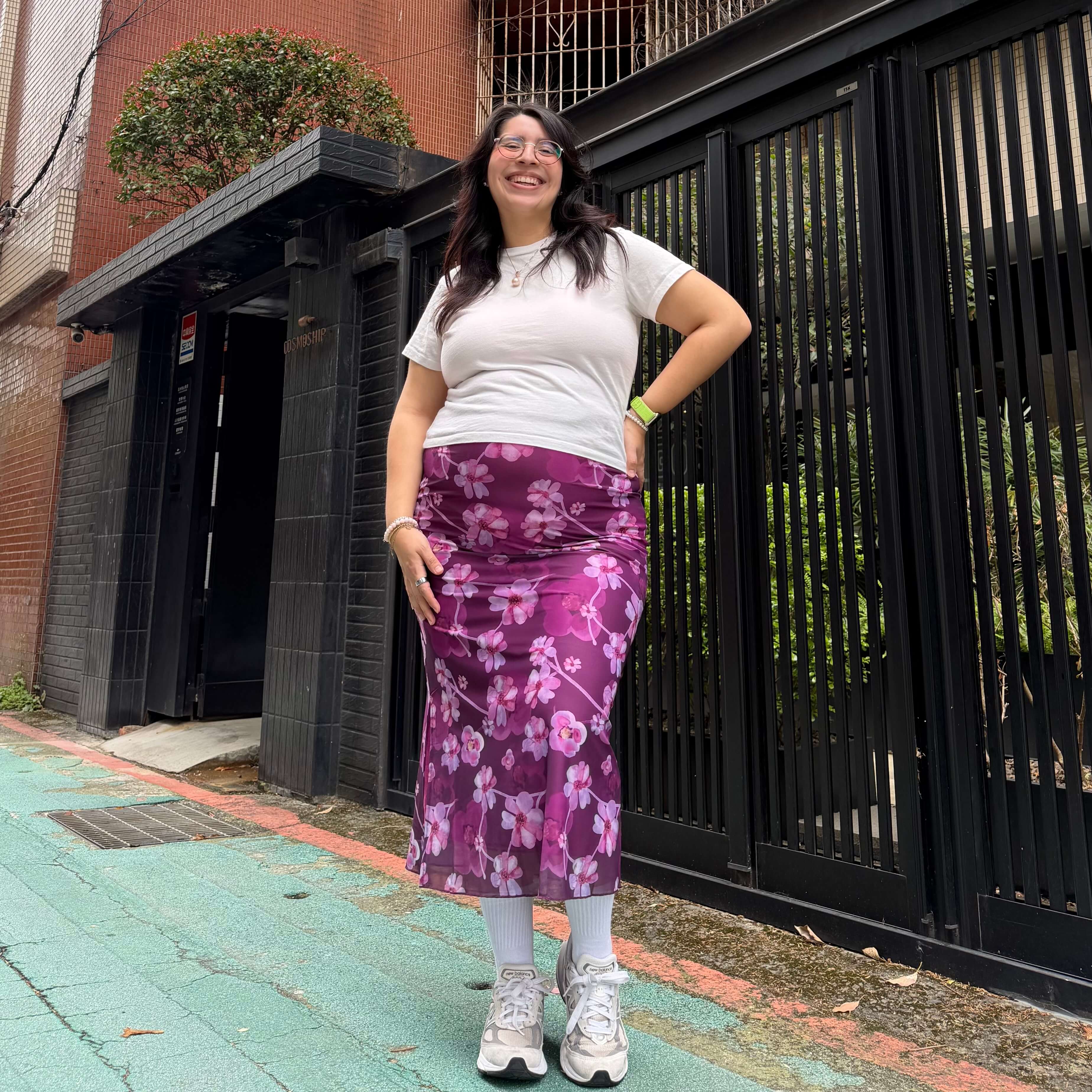 Flora Skirt - Orchid