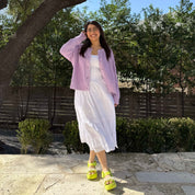 Pastel Cardigan - Lavender