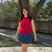 Boatneck Top - Rose *Clearance Sale*
