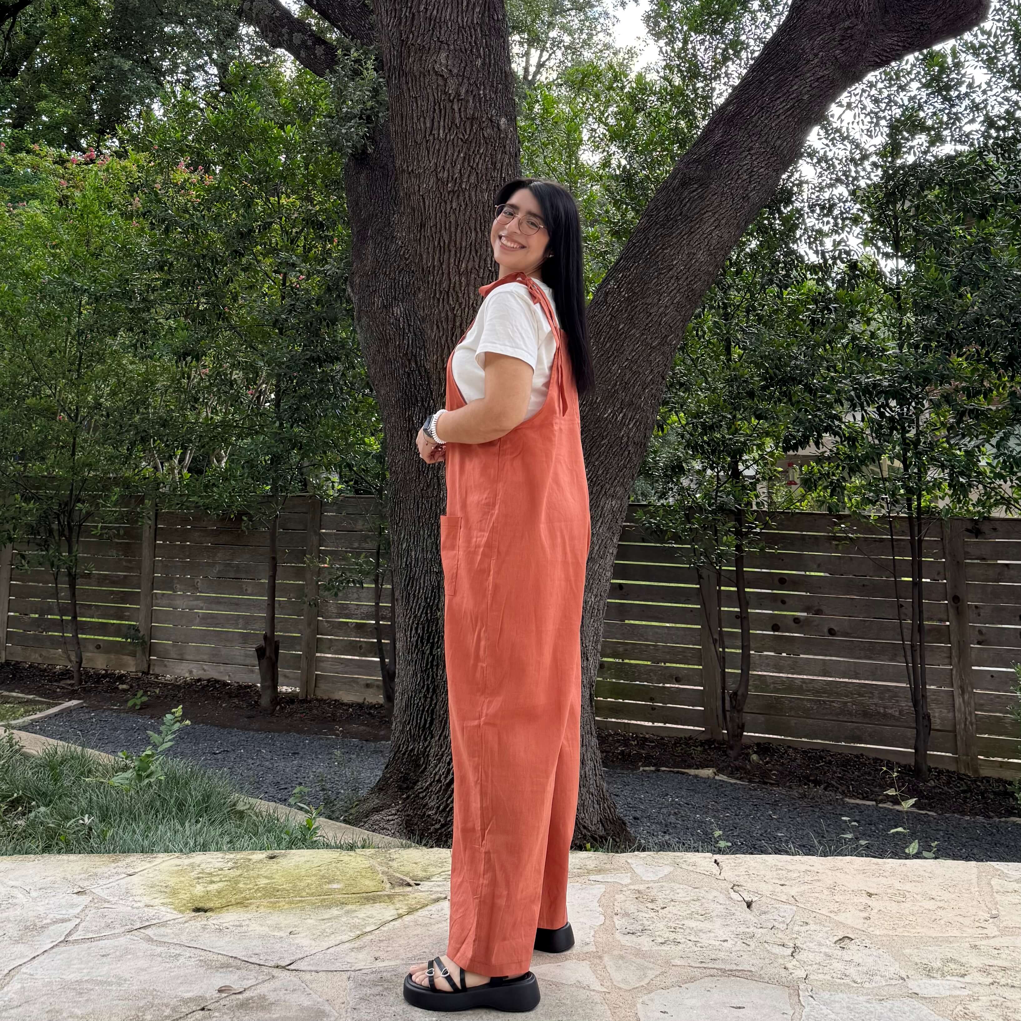 Linen Overalls - Canyon *Clearance Sale*