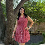 The Rosalie Dress - Firecracker *Clearance Sale*