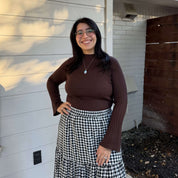 The Lizzie Top - Chocolate