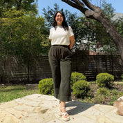 25 Inch Corduroy Pants - Olive *Clearance Sale*