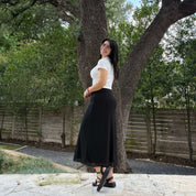 Flora Skirt - Black