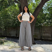 26" Inseam Picnic Pants - Black Gingham