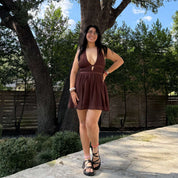 Espresso Dress - Brown