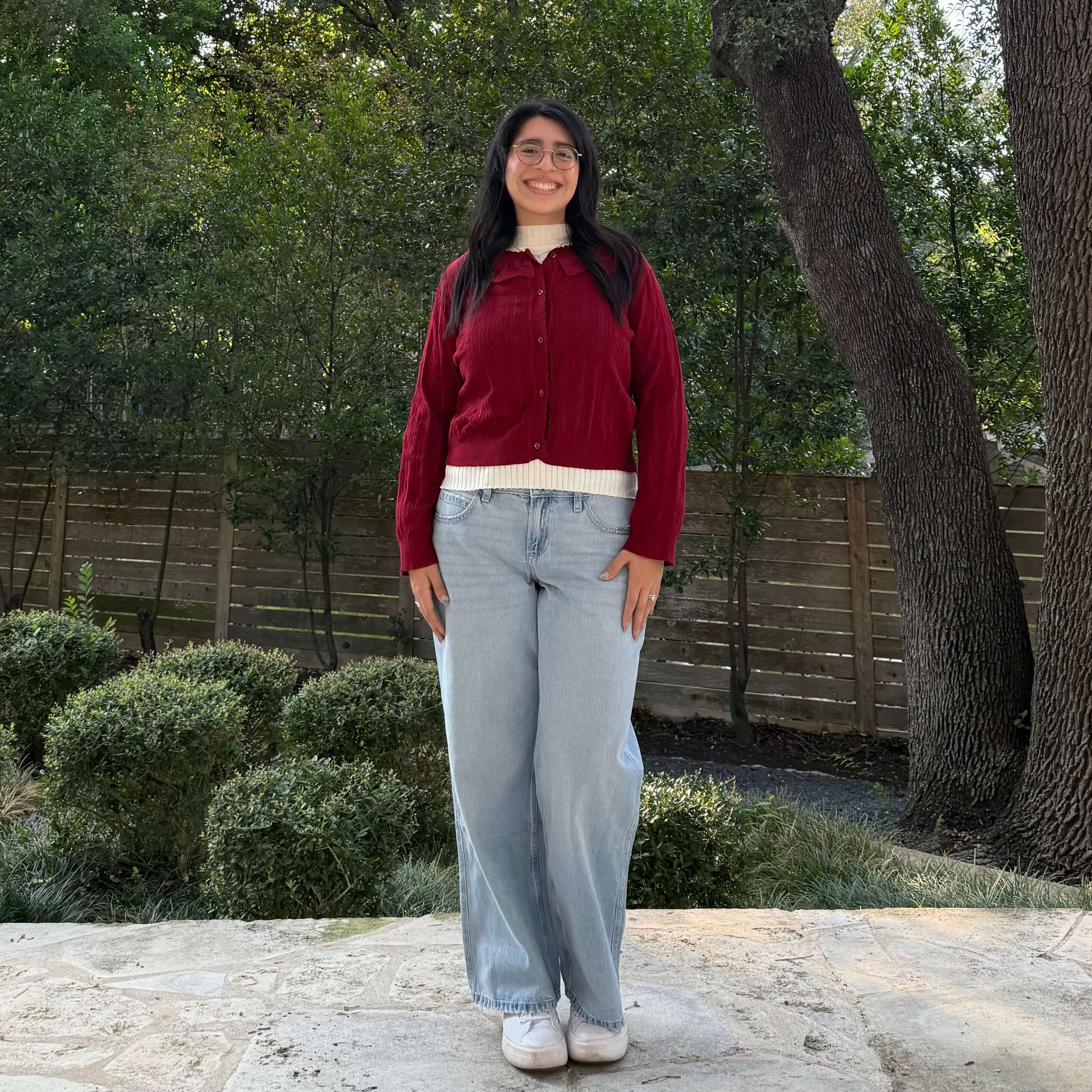 Storybook Cardigan - Cherry *Clearance Sale*