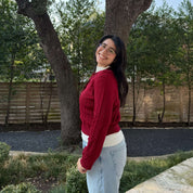 Storybook Cardigan - Cherry *Clearance Sale*