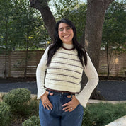 The Scholar Vest - Cream