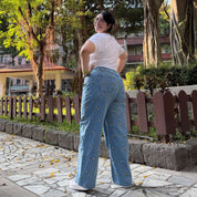 29" Inseam Jeans - Light Wash with Bees *Clearance Sale*