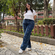 29" Inseam Jeans - Medium Wash with Bees *Clearance Sale*
