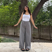 28" Inseam Picnic Pants - Black Gingham