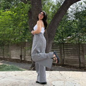 28" Inseam Picnic Pants - Black Gingham