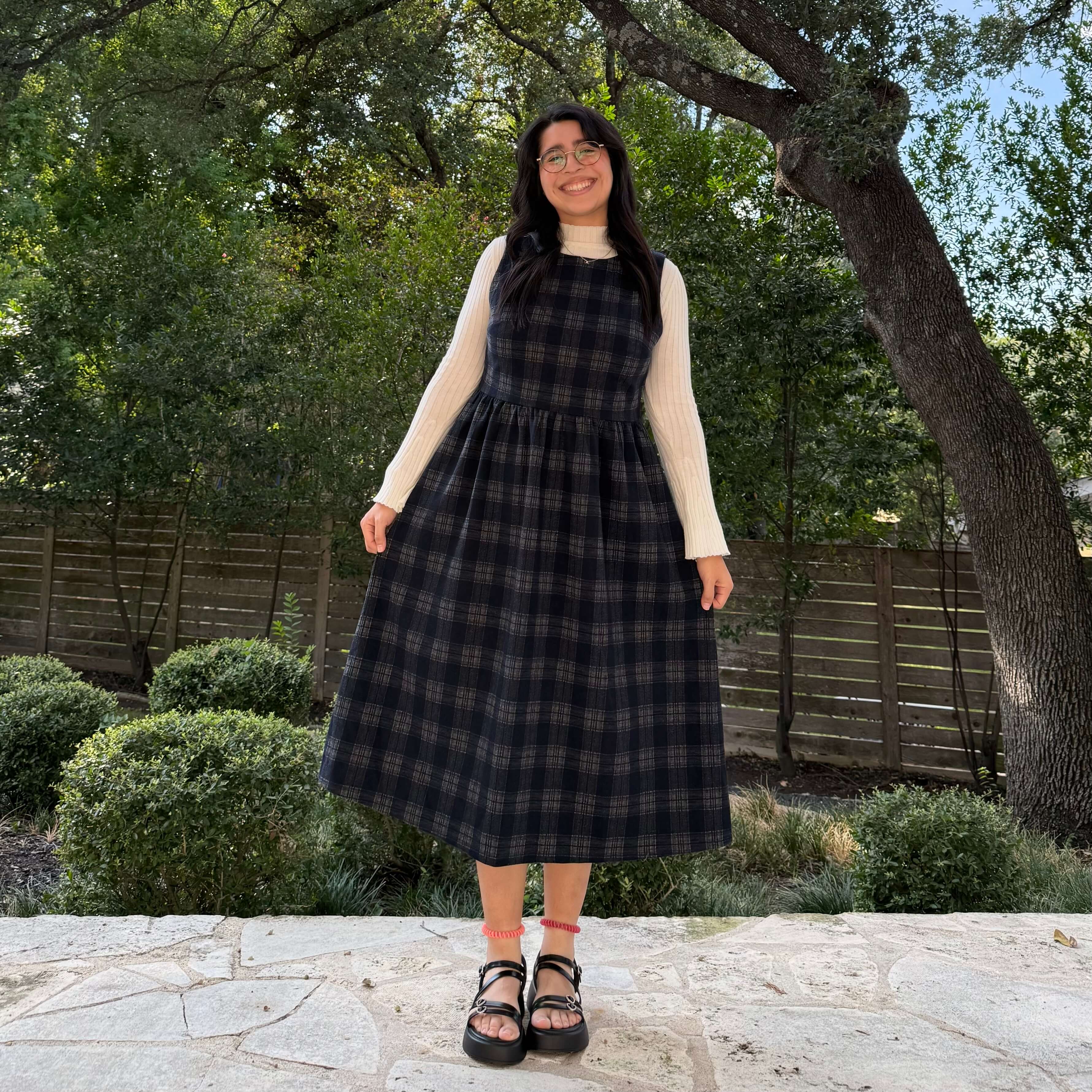 Cambridge Dress - Twilight Plaid *Clearance Sale*