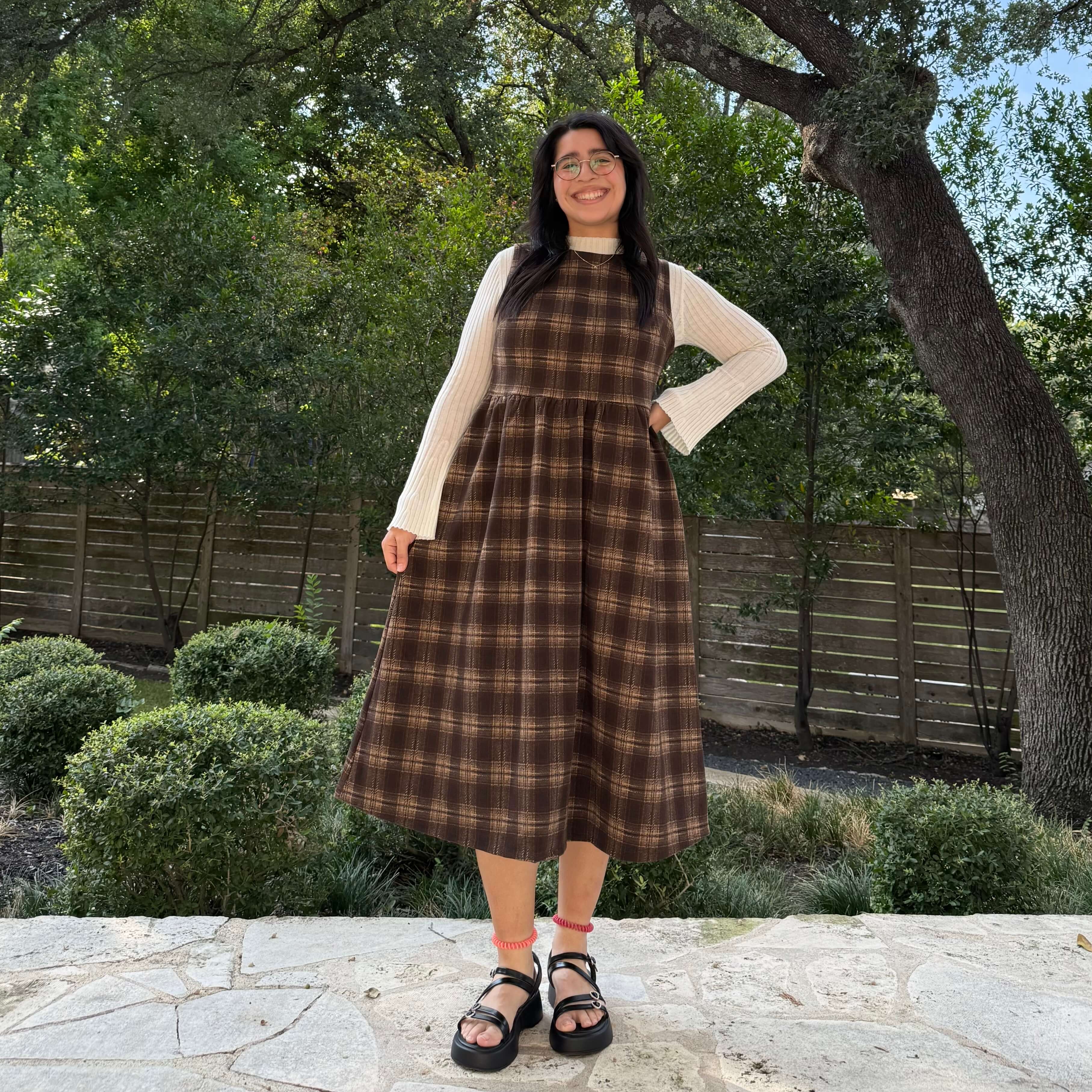 Cambridge Dress - Maple Plaid *Clearance Sale*