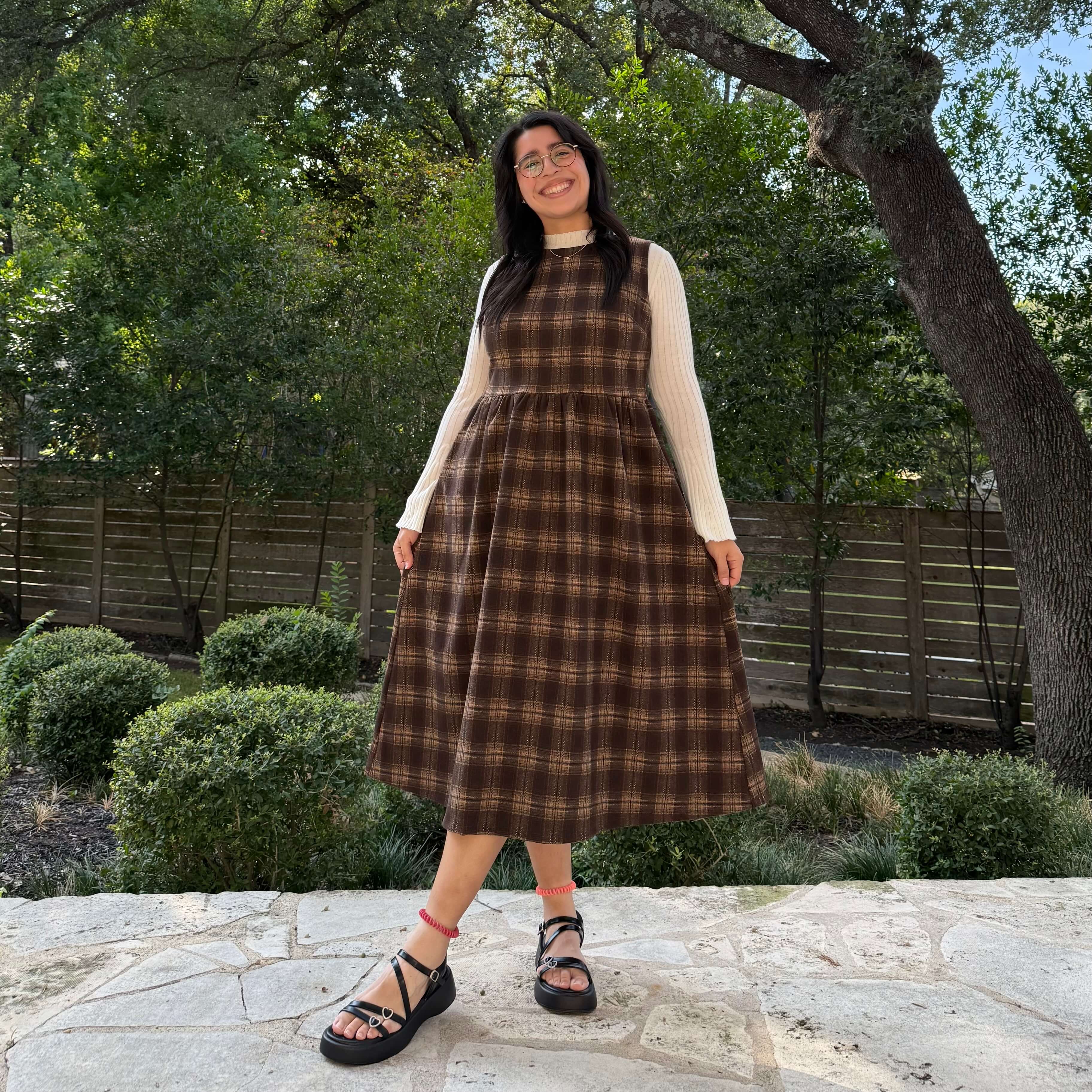 Cambridge Dress - Maple Plaid *Clearance Sale*
