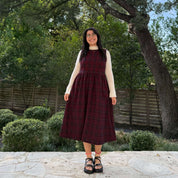 Cambridge Dress - Burgundy Plaid