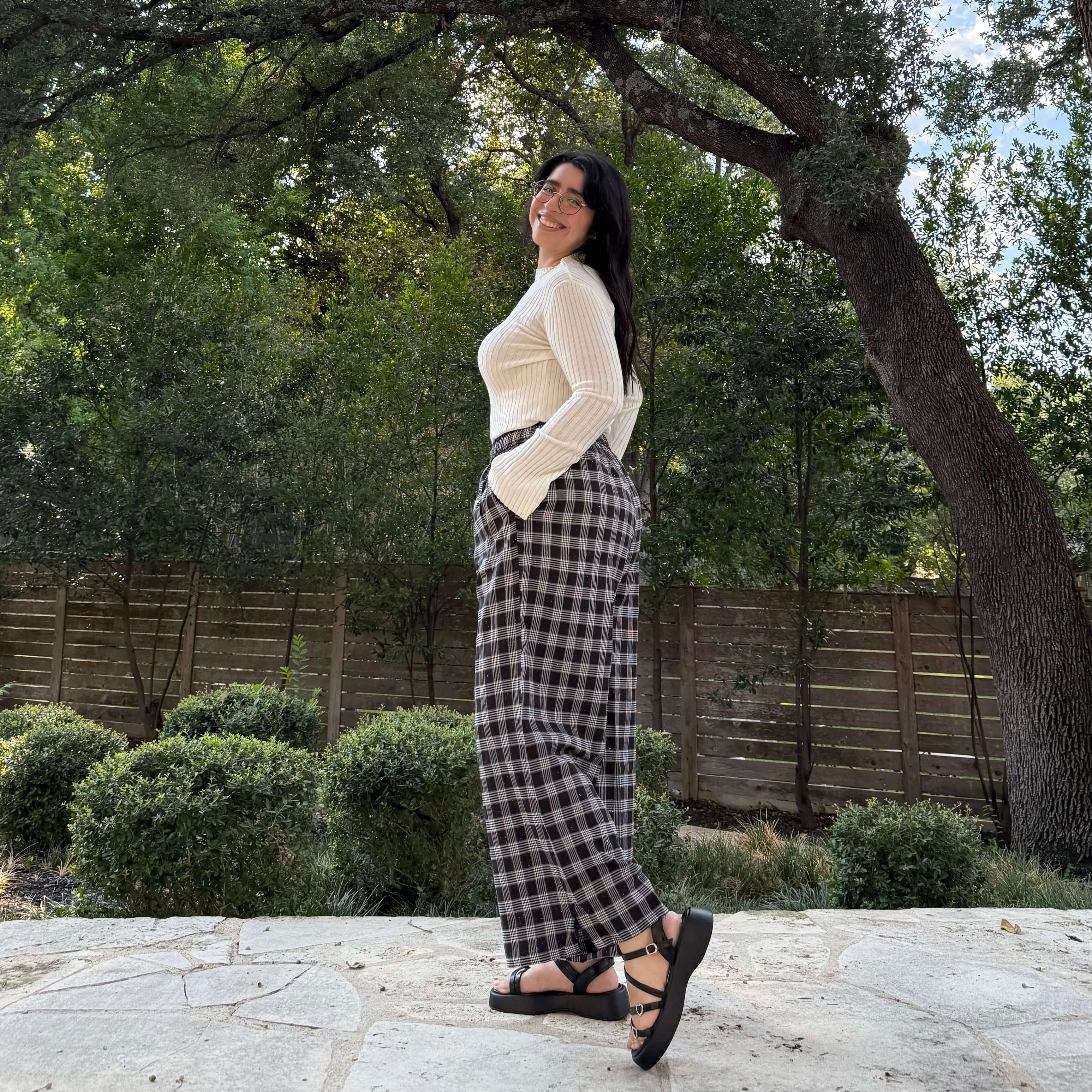 26 Inch Picnic Pants - Midnight Plaid *Clearance Sale*