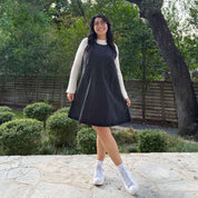 Denim Dress - Dark Gray *Clearance Sale*