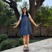Denim Dress - Medium Wash